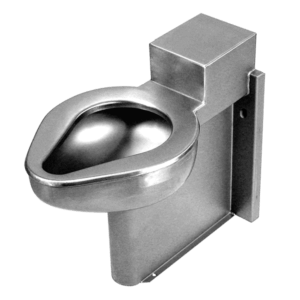 Willoughby's ETW-1490-FM-RPF is a robust, stainless steel floor mounted toilet engineered for security environments with an accessible mechanical chase.