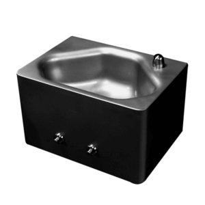 Willoughby CHS-1013-46 Rear Mounted, China Alternative Lavatories are stainless steel bathroom sinks for use in security environments.