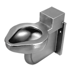 Willoughby's ETWS-1490-OF models are wall hung toilets designed for an institutional, stainless steel bathroom with an accessible mechanical chase.