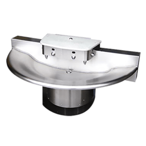 The WWF-5404 Washfountain is a vandal-resistant commercial hand sink.