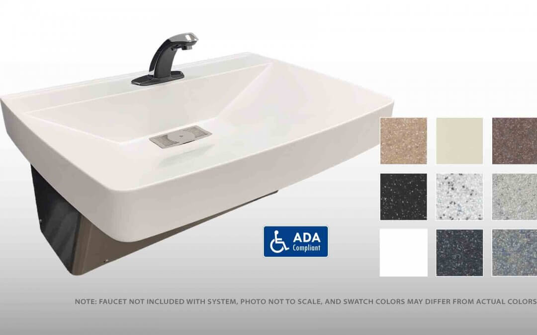 Envy Series Single Station Solid Surface Lavatory