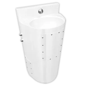 18″ Wide Front Access Ligature-Resistant Lavatory in Decorator Color