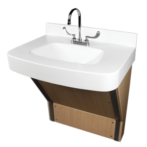 ADA-Compliant Solid Surface Bariatric-Rated Sink