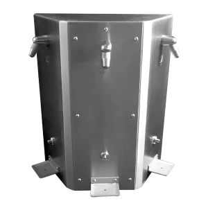 Three-Station Wall Shower