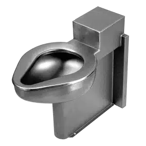 ADA-Compliant Toilet – Rear Access, Wall Outlet, Floor Mounted, Blowout