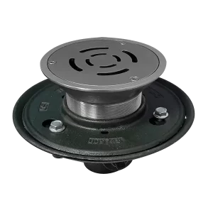 Ligature-Resistant Floor Drain – Round Strainer