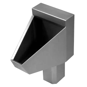 ADA-Compliant Straddle Urinal – Rear Access, Blowout