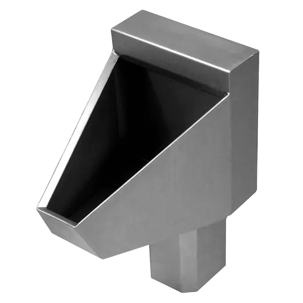ADA-Compliant Straddle Urinal – Rear Access, Blowout