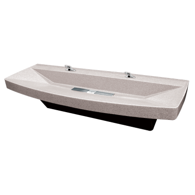 Envy Series Two-Station Solid Surface Lavatory System