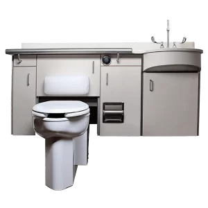 Patient Care Unit – Bedpan Washer, Grab Bar