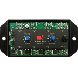 Hard-Wired 4-Toilet Flush Controller