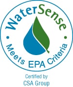 WaterSense-labeled product certified by CSA Group